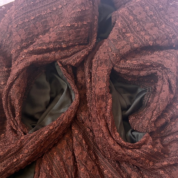 Urban Outfitters Brown Lace Top Dress with Black Straps - Picture 7 of 7